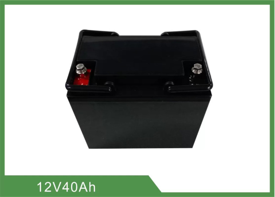 प्रदूषण मुक्त MSDS 12.8V 40ah Lifepo4 बैटरी / 12 v लिथियम आयरन बैटरी