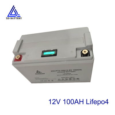 12V 100AH ​​लिथियम आयन आरवी बैटरी स्टॉक में फास्ट शिपिंग सील रिचार्जेबल बैटरी
