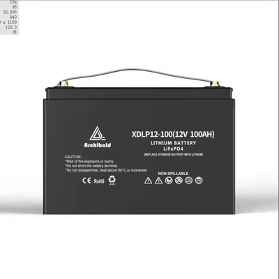 आरवी ओवरलैंडिंग बैटरी पैक के लिए बीएमएस लाइफपो 4 कैंपर वैन लिथियम बैटरी 12 वी 100 ए