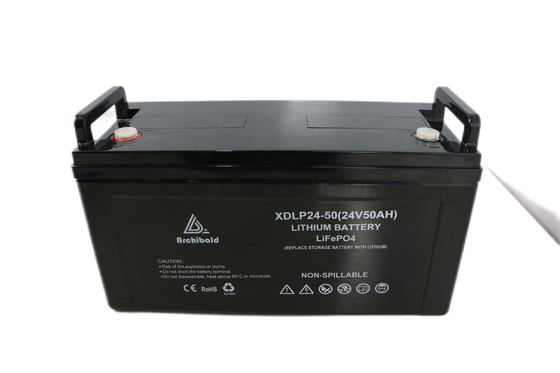 पनडुब्बियों की गहरी साइकिल 24v बैटरी Lifepo4 Iso प्रमाणपत्र